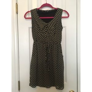 Printed Dot Dress